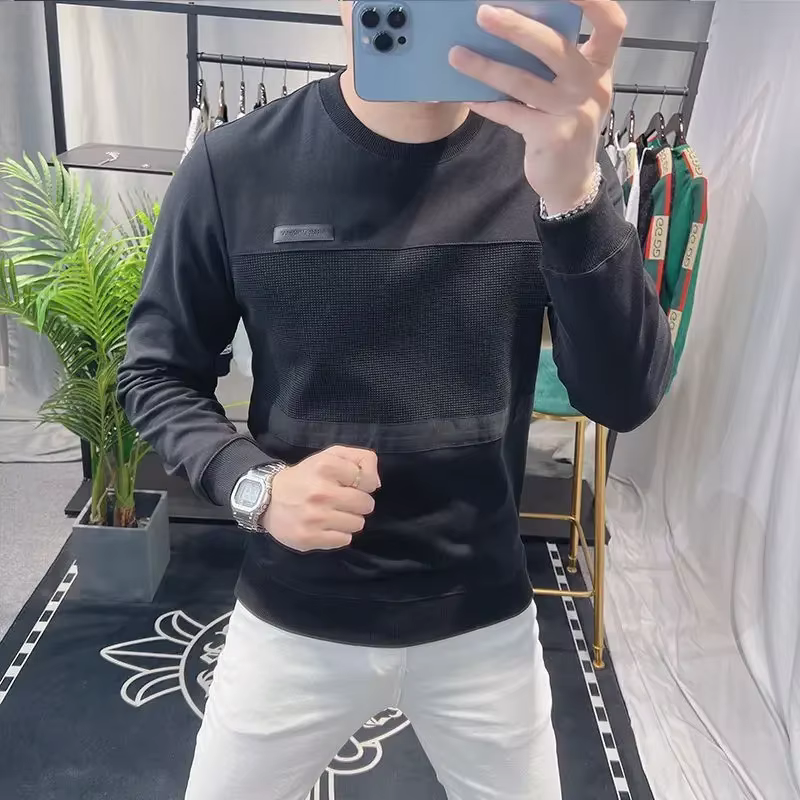 PVD-T-shirt à Manches sulfpour Homme, Col Rond, 100 Coton Belgi, Esthétique XL, Haute Marque, Vente de Qualité