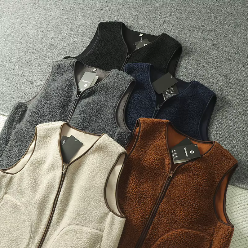 Gilet polaire Double face de Style nordique