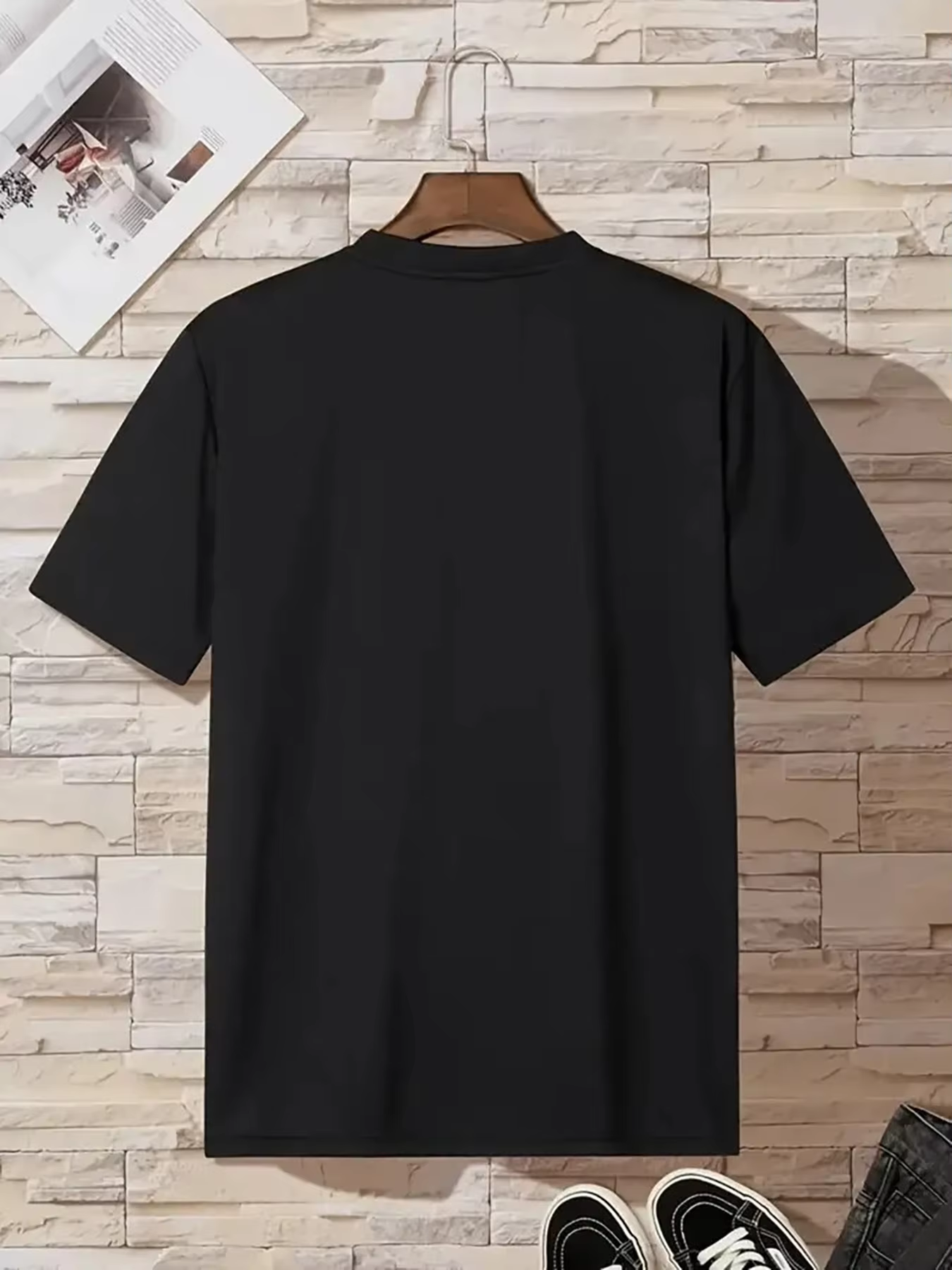 T-shirt de course à col rond pour hommes, haut fin avec lettres imprimées, séchage rapide, manches courtes, respirant, pour Fitness, printemps/été, nouvelle collection