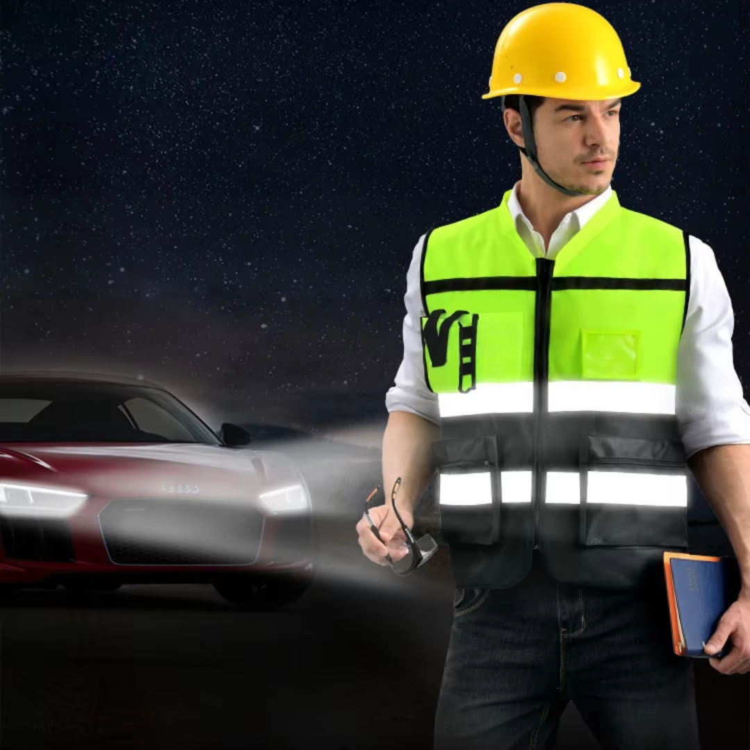 Gilet réfléchissant haute visibilité, vêtements de travail pour moto, cyclisme, Sports de plein air, vêtements de sécurité réfléchissants, veste réfléchissante