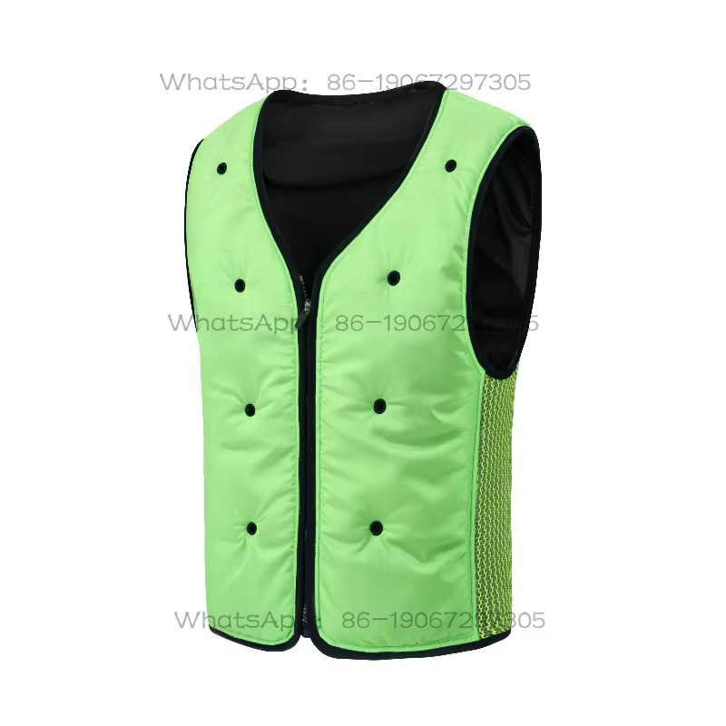 Gilet de refroidissement à eau, vêtement climatisé par évaporation, gilet physique rafraîchissant pour tout le corps, été