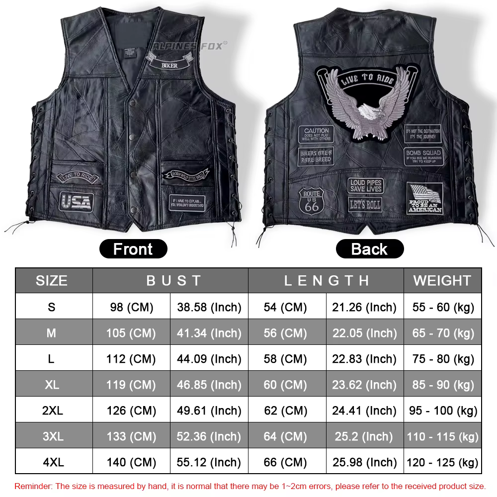 Blouson de Moto en Cuir Brodé pour Homme, Veste de Course, Quatre Saisons, Style Punk