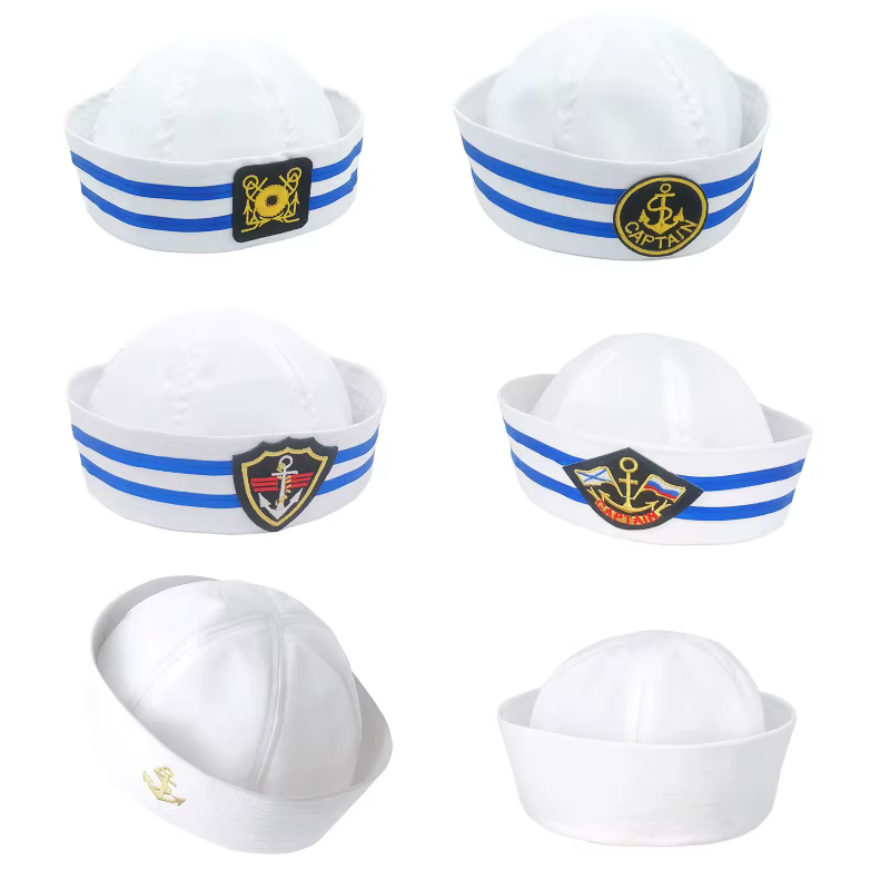 Chapeau De marin Scène Casquette Marin Marine Chapeau Accessoire Déguisement
