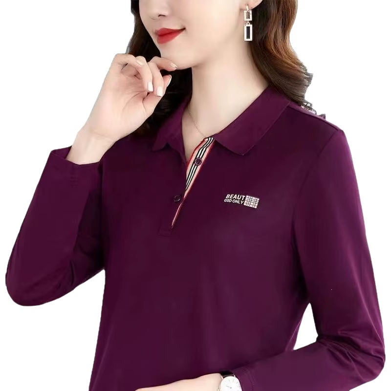 Polo à manches longues pour femme
