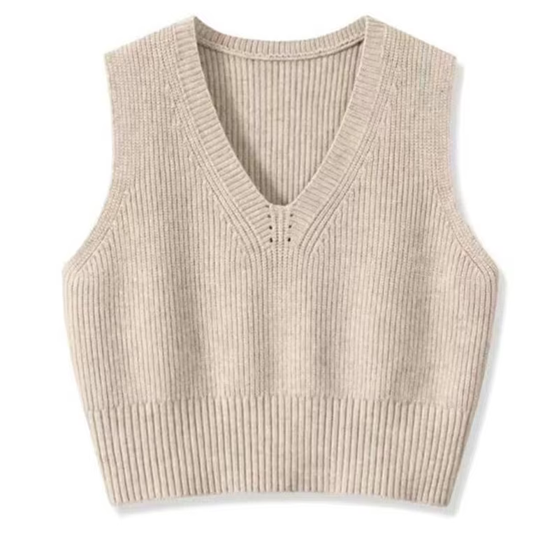 Gilets Vintage pour Femmes – Nouvelle Collection Automne 2026 – Pull sans Manches Ample