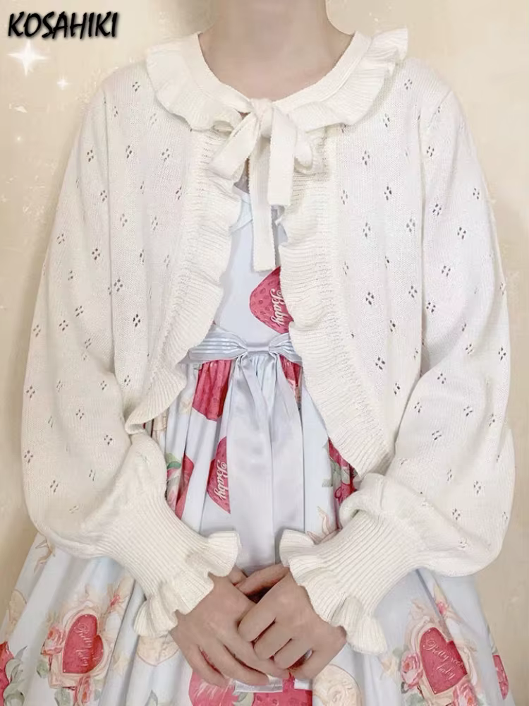Cardigan Lolita Japonais Kawaii pour Femme