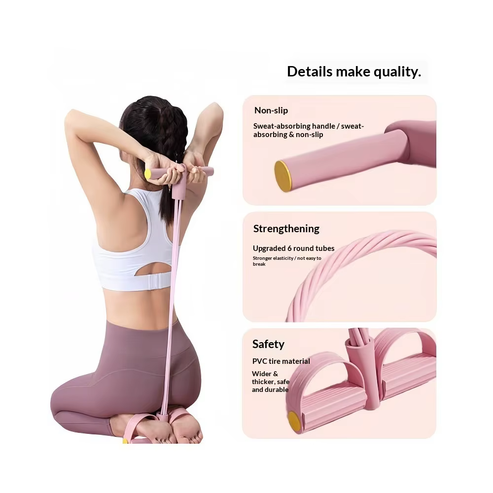 Appareil de fitness pour femmes à pédale, pour exercices de crunch, étirements des épaules et curls, idéal pour la rééducation dorsale et le renforcement du tronc à domicile et en yoga