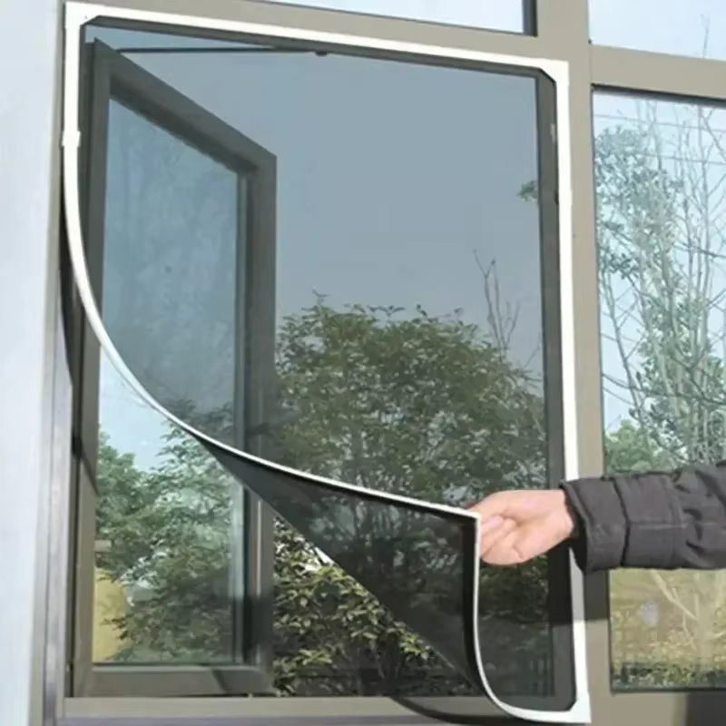 Moustiquaire en filet pour intérieur, rideau respirant anti-insectes pour porte et fenêtre, protection anti-moustiques