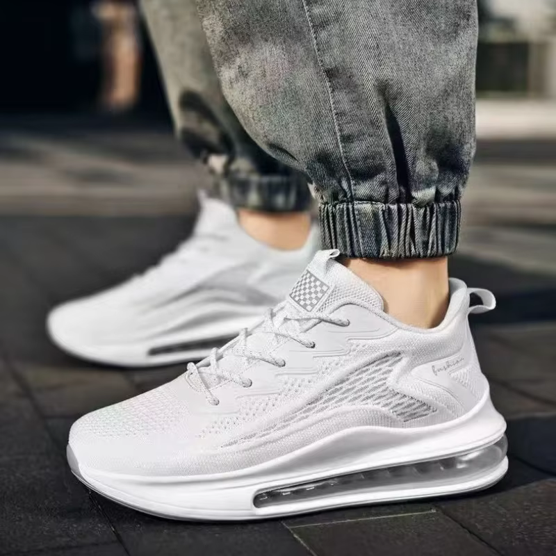 Chaussures de Course Respirantes en Maille pour Homme, Baskets Décontractées, Souples Astronomiques, Tennis d'Extérieur, Antidérapantes, Nouvelle Collection Printemps