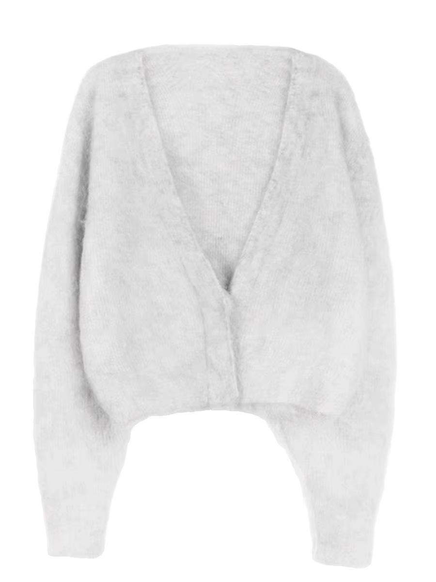 Pull marron rétro pour femme