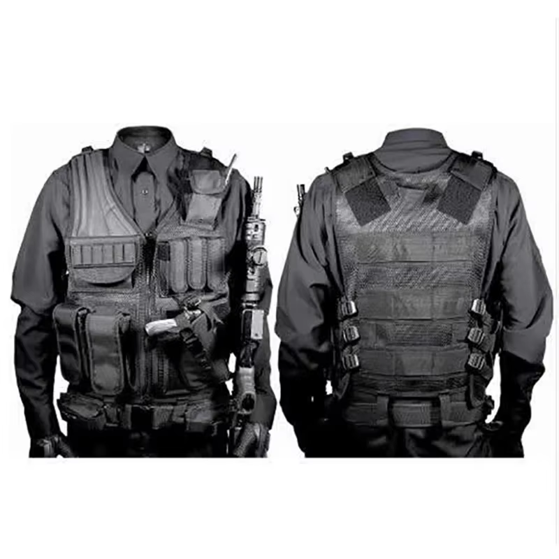 Gilet tactique Molle respirant, garde du corps, armure de Combat, garde de sécurité, chasse en plein air, jeu CS, veste de combat d'entraînement Airsoft