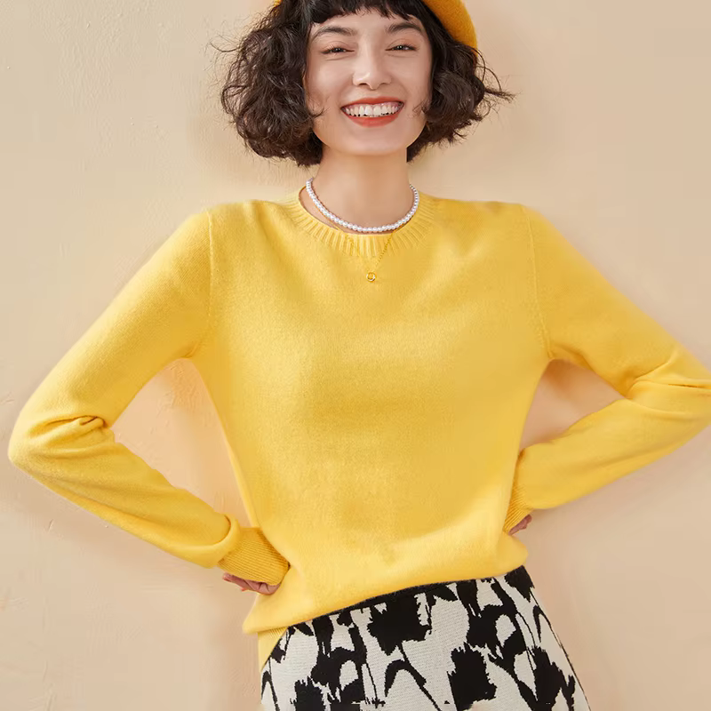Pull-over pour femme en cachemire pur à 100 %