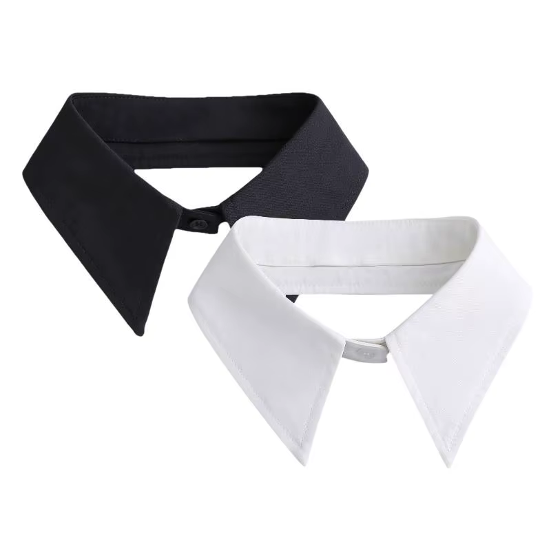Faux col détachable, accessoire de mode pour chemisier, pull, chemise, col à revers, accessoires décoratifs pour vêtements, cadeau pour femmes et hommes
