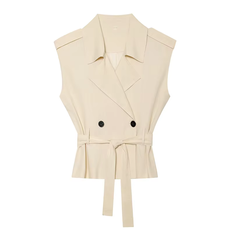 Gilets pour femmes tendance avec ceinture