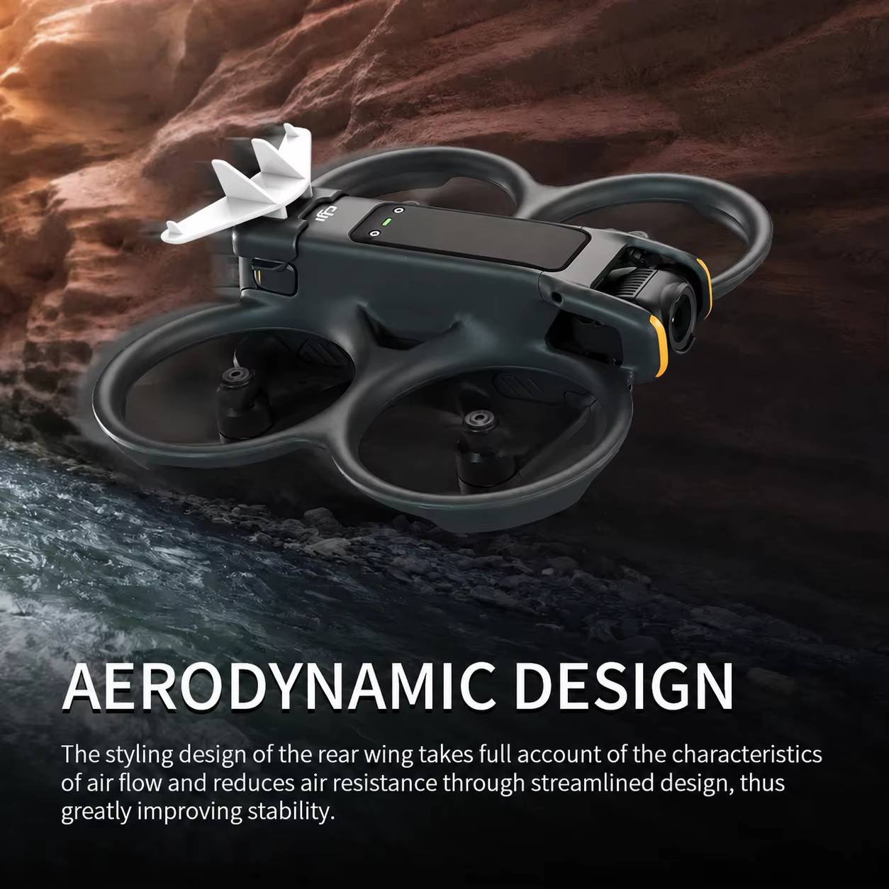 Colle pour DJI Avata 2, colle de vol légère, augmente la stabilité de la vitesse de navigation pour les accessoires Avata 2