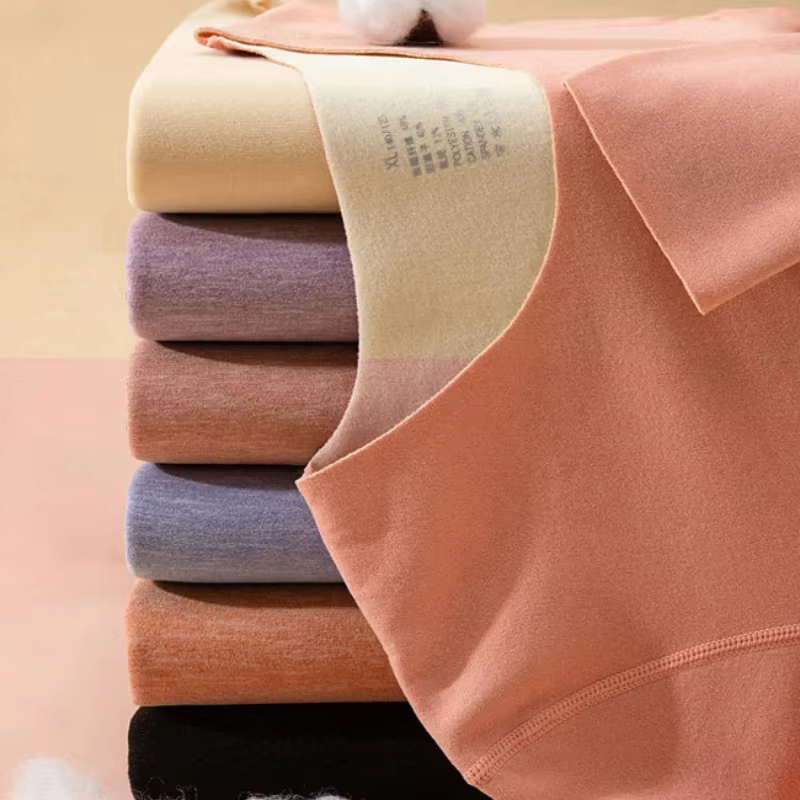 Ensemble de sous-vêtements thermiques pour femmes, vêtements thermiques, première couche de Base, caleçon long doublé en polaire pour l'hiver par temps froid