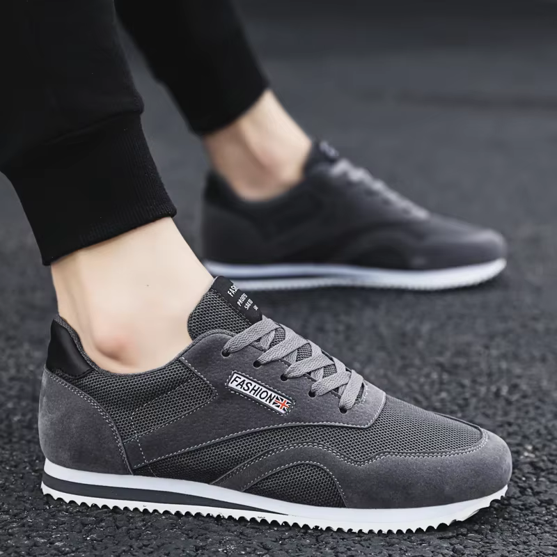 Chaussures décontractées en maille pour hommes au printemps et en été 2025, chaussures de sport légères et décontractées, chaussures de course plates, Skateboard, offre spéciale