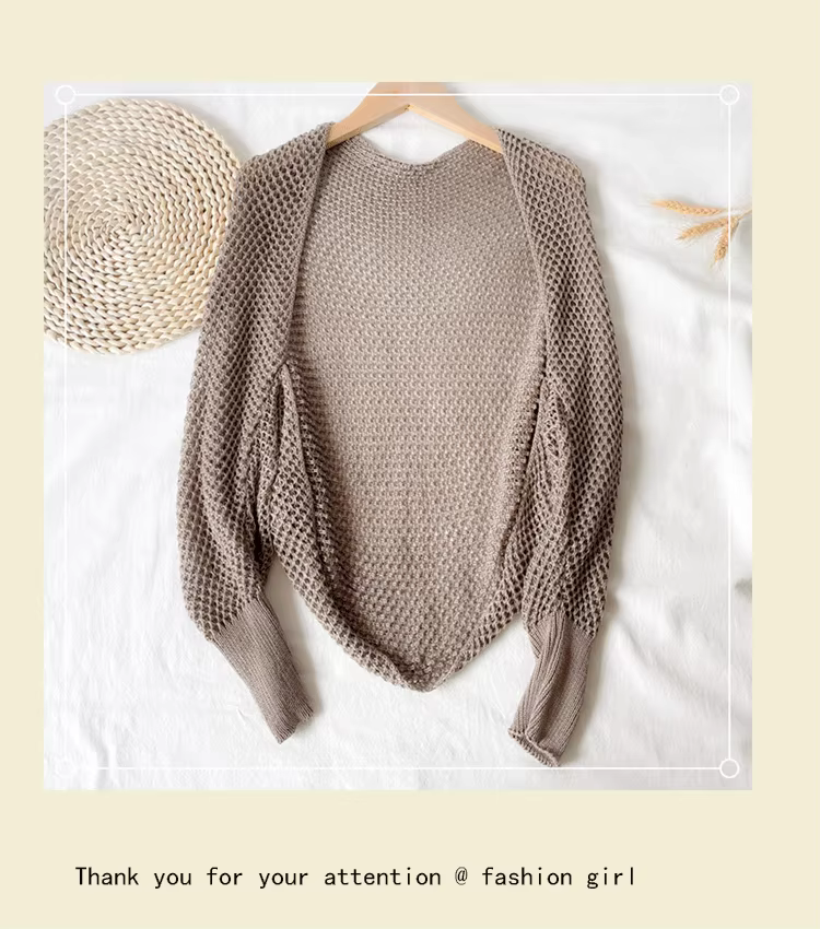 Cardigans haussement d'épaules pour femmes