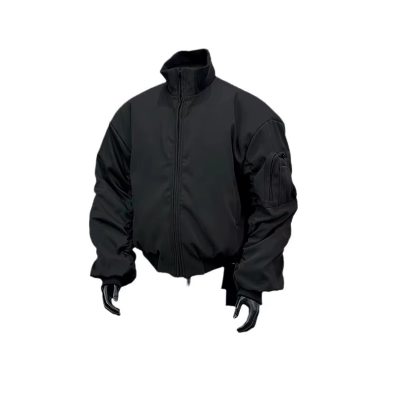 Veste courte pour homme, printemps et automne, silhouette tendance