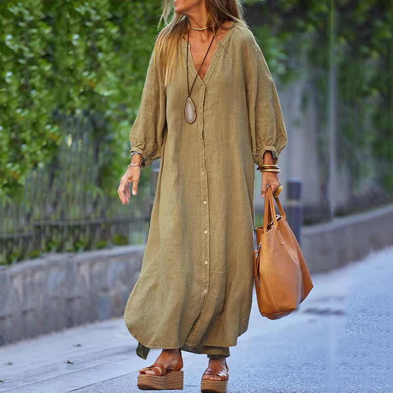 Robe Cardigan à manches longues pour femmes