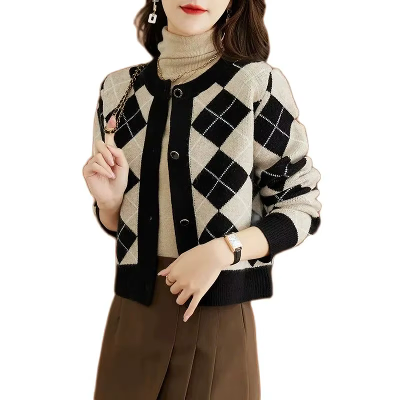 Pull femme 2023 printemps automne tempérament tricot Cardigan dames