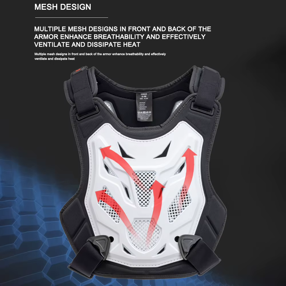 Gilet d'armure de Moto professionnel, équipement de protection du corps, Motocross DH MX vtt, Dirt Bike, protection de poitrine et de dos, équipement de Moto