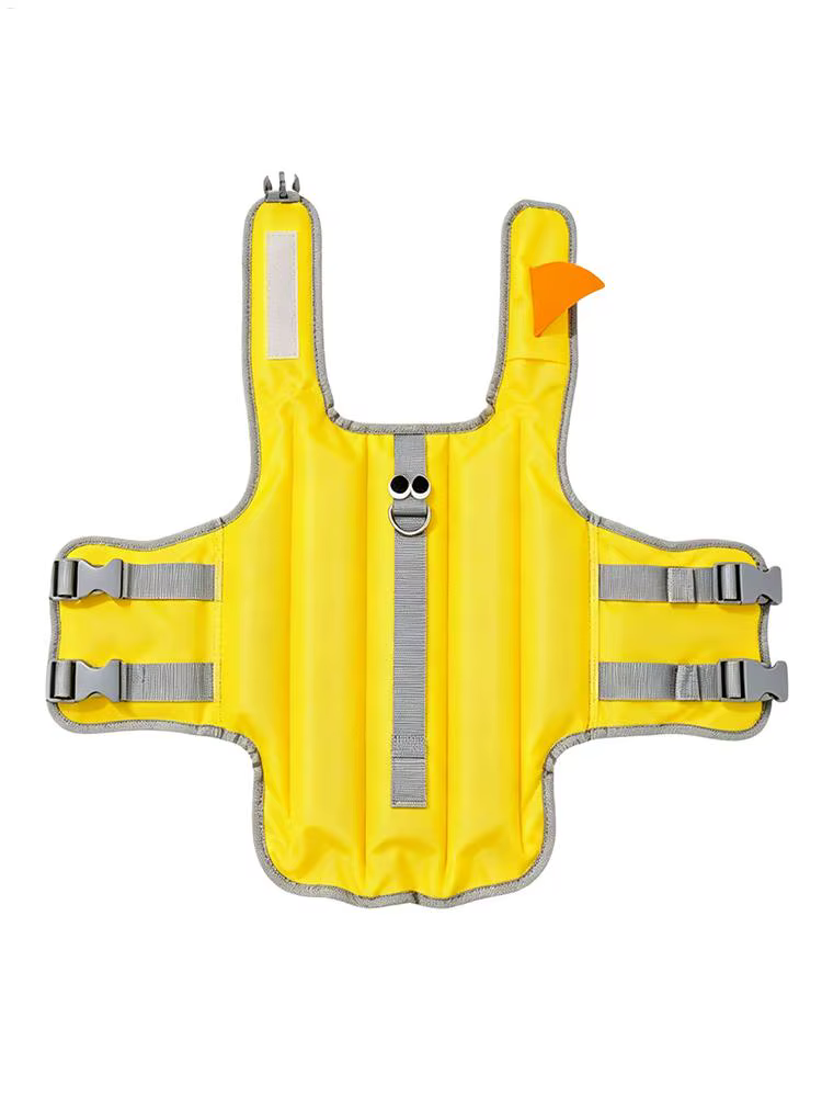Gilet de sauvetage pour chien à haute flottabilité avec poignée de sauvetage, veste flottante pour chiot, petit et moyen animal de compagnie, pour piscine, extérieur, lac, rivière
