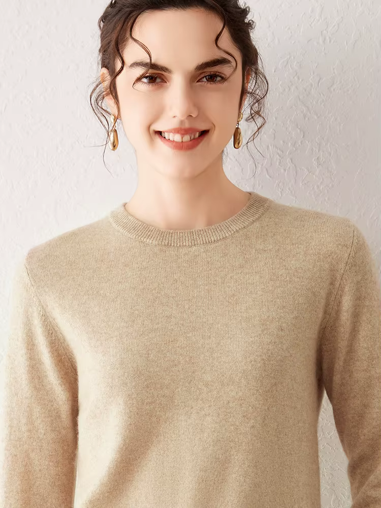 Pull en cachemire pur pour femme