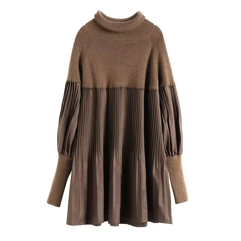 Pull ample YEMOCILE tricoter en matériau de qualité pour femmes, col roulé, coupe décontractée et ample, idéal pour automne et été, occasions spéciales et tous les jours