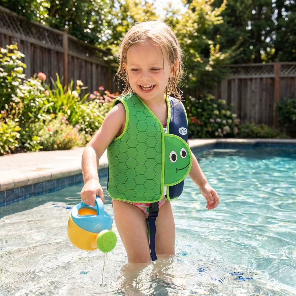 Gilet de flottabilité pour enfant anti-chute, anti-basculement, stable, pour bébé, à motif de dessin animé, réglable, pour l'été