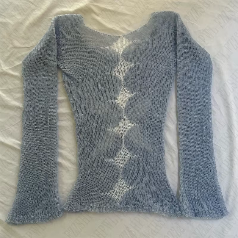 Vintage Harajuku esthétique femmes pull