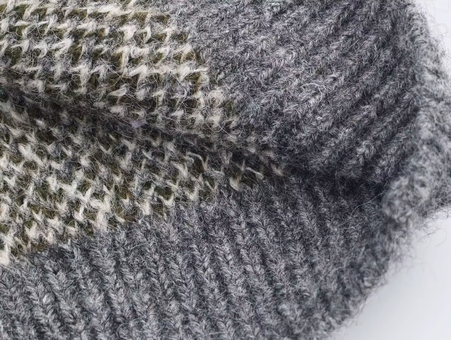 HH femmes à manches longues tricoté pull