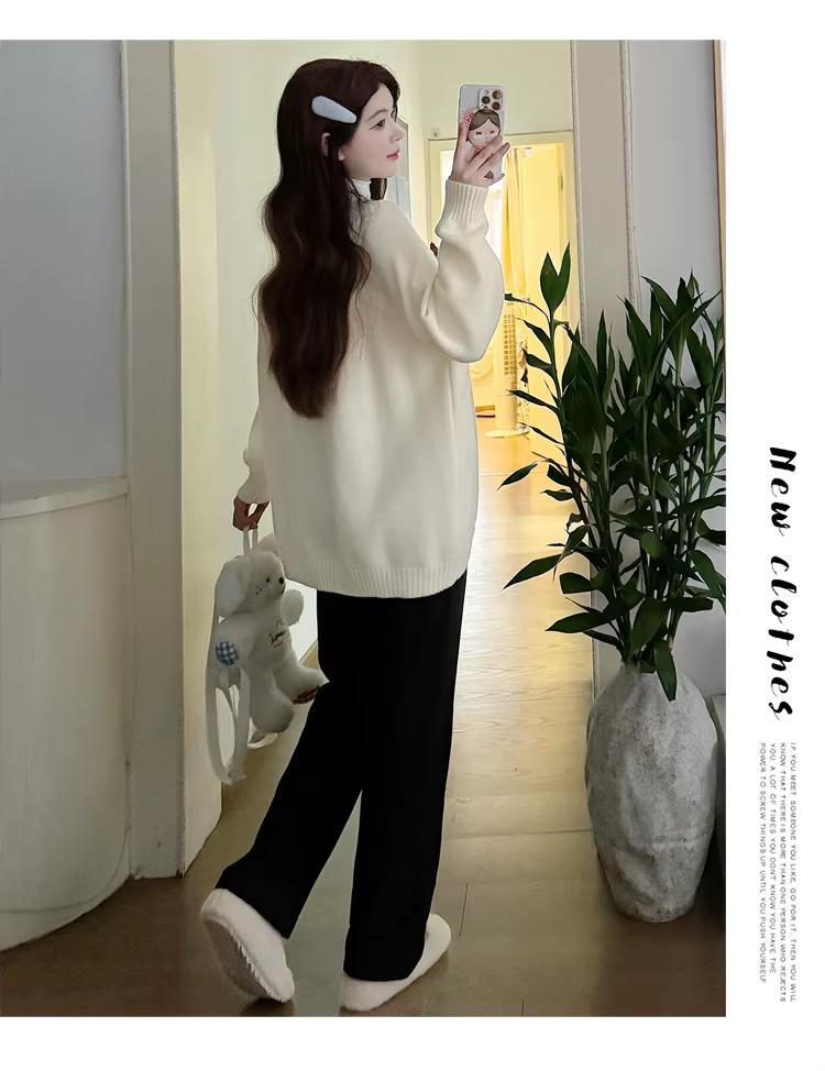 Cardigan de maternité printemps automne mignon doux confortable brodé chien de dessin animé pour femmes enceintes occasions spéciales