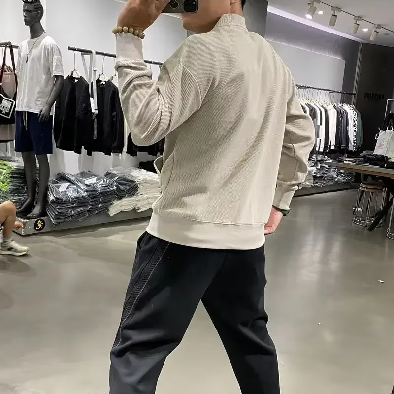 Vêtements pour hommes icône col en V Cardigan pull en tricot homme avec poches pulls hauts produits les plus vendus 2025 nouveau dans les tricots A X