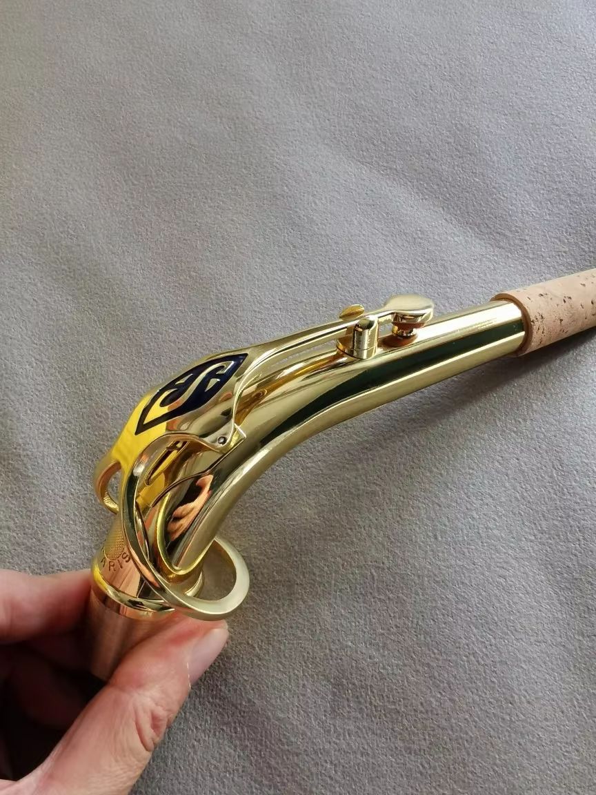 Cou courbé pour saxophone alto, cou courbé pour saxophone alto Drop E, bon son