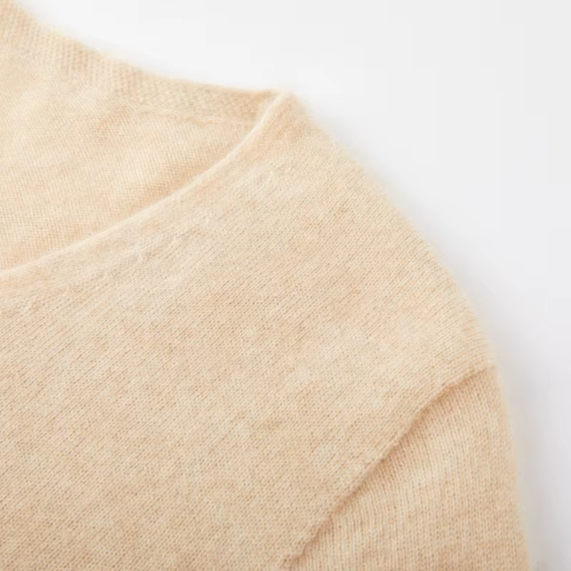 100% pur cachemire femmes pull col en v à manches longues 2025 automne hiver chaud doux tricot