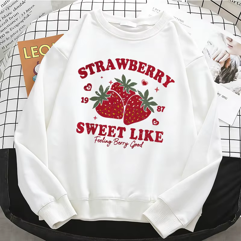 Sweat-shirt à capuche uni pour femme