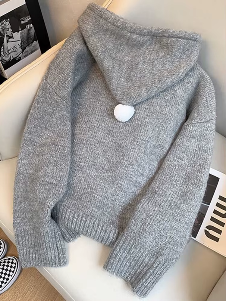 Zoki-Pulls de bonhomme de neige mignons pour femmes