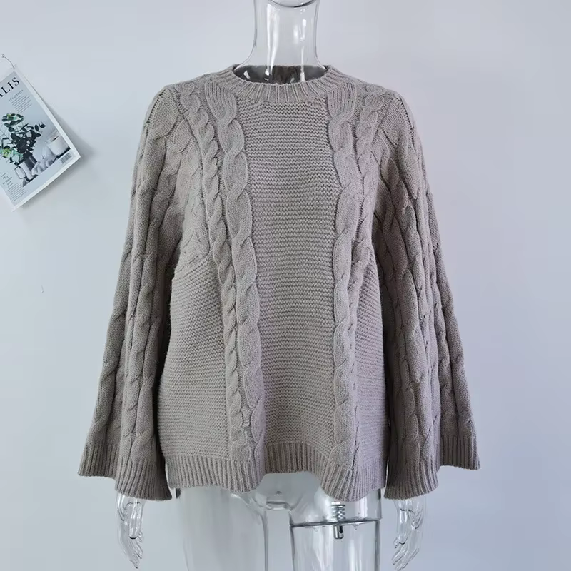 Pull à manches cloche pour femmes