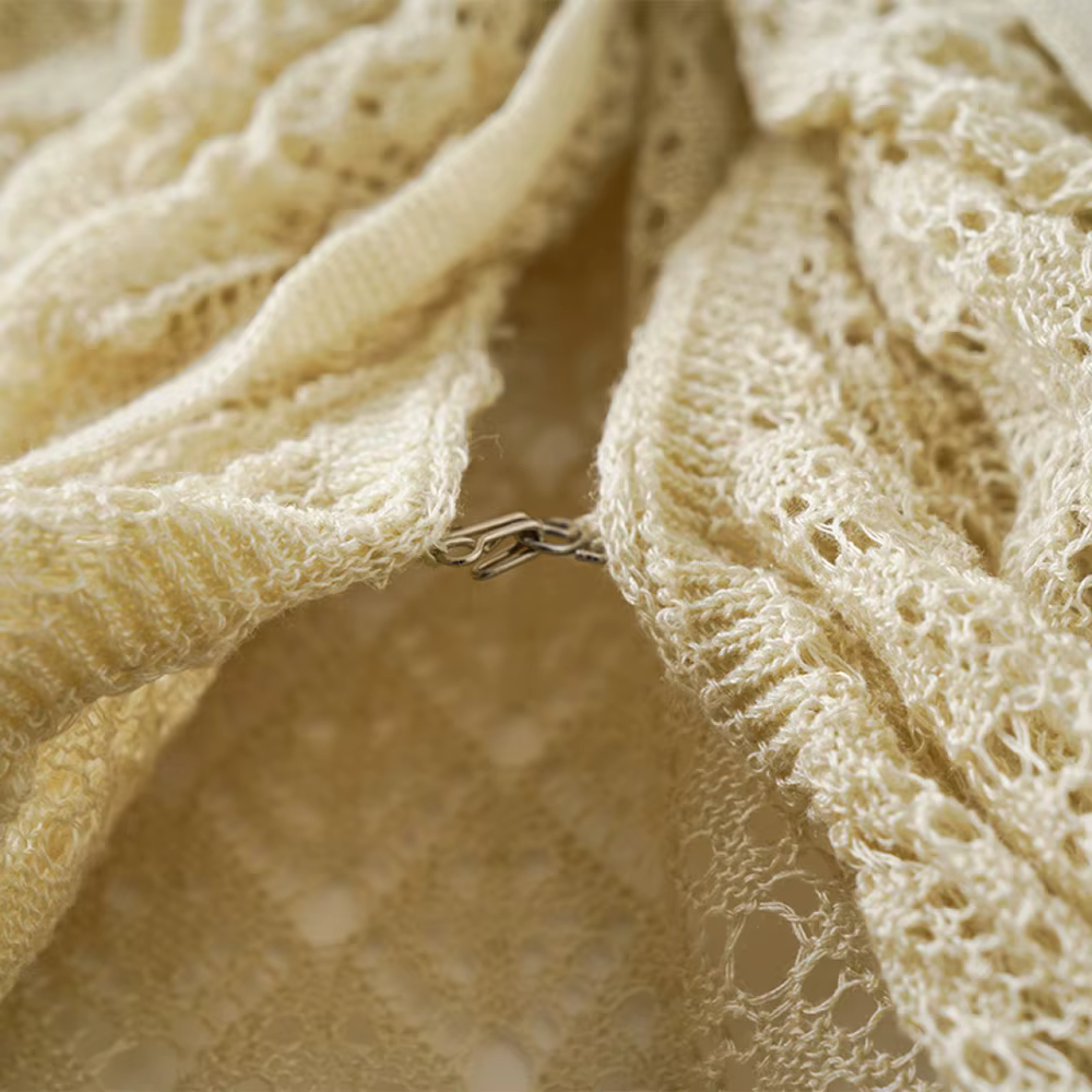 Cardigan en lin mélangé pour femme