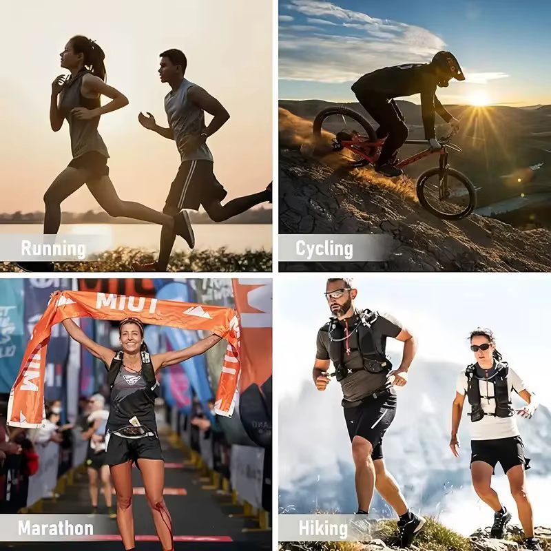 Gilet d'hydratation pour la course à pied pour femmes et hommes, sac à dos respirant résistant à l'eau, course à pied, randonnée, cyclisme, trail, marathons