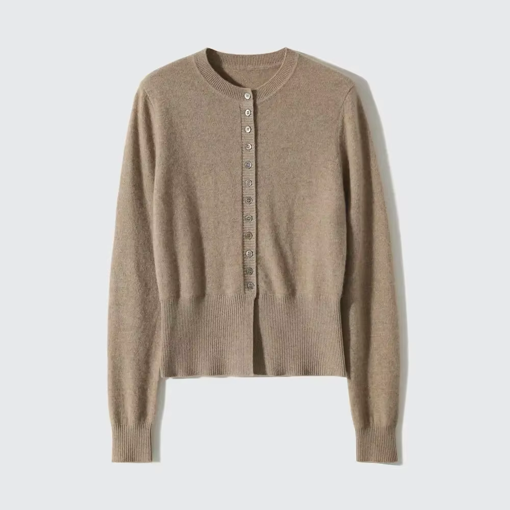 Cardigan court pour femme