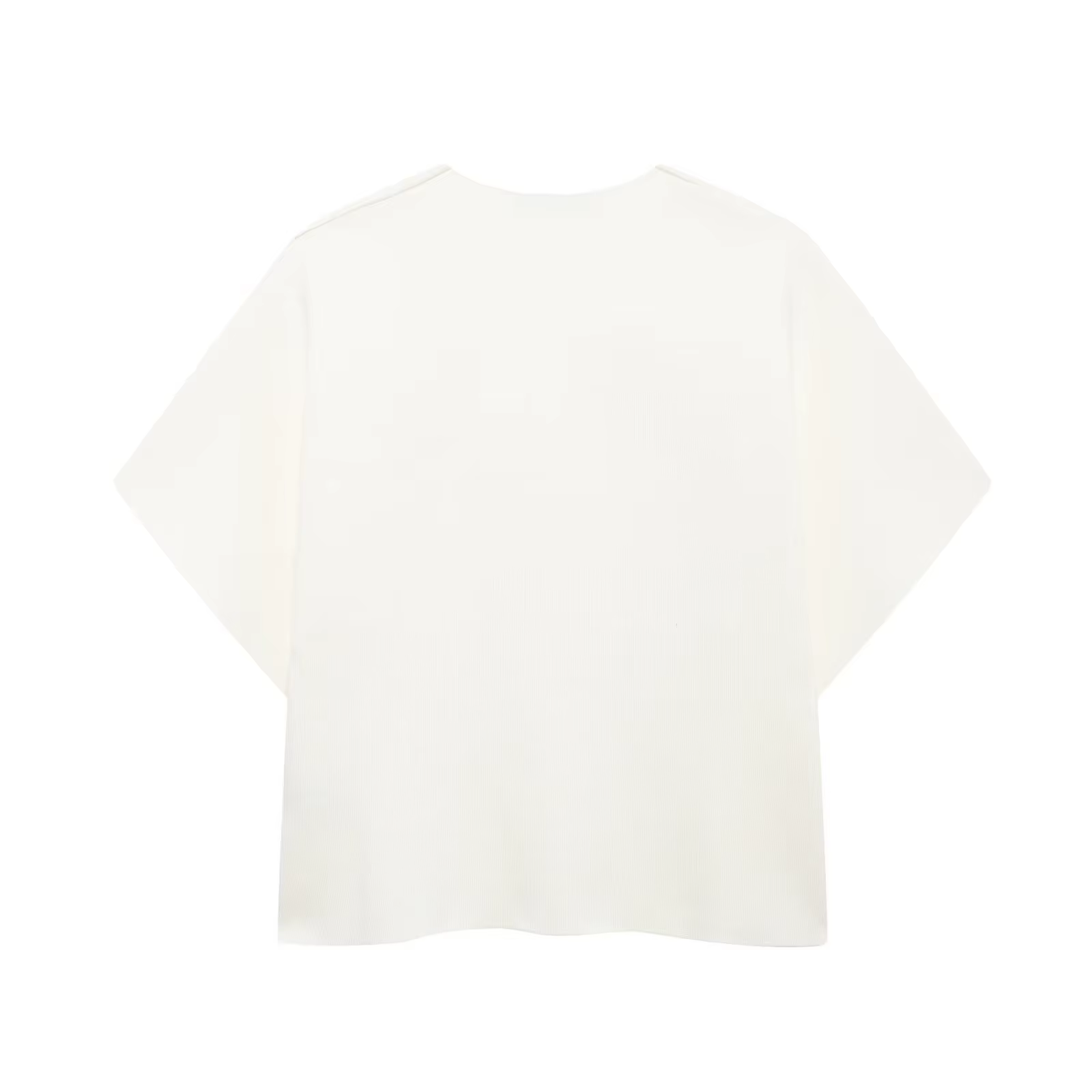 Gilet Élégant à Manches Courtes et Col en V pour Femme