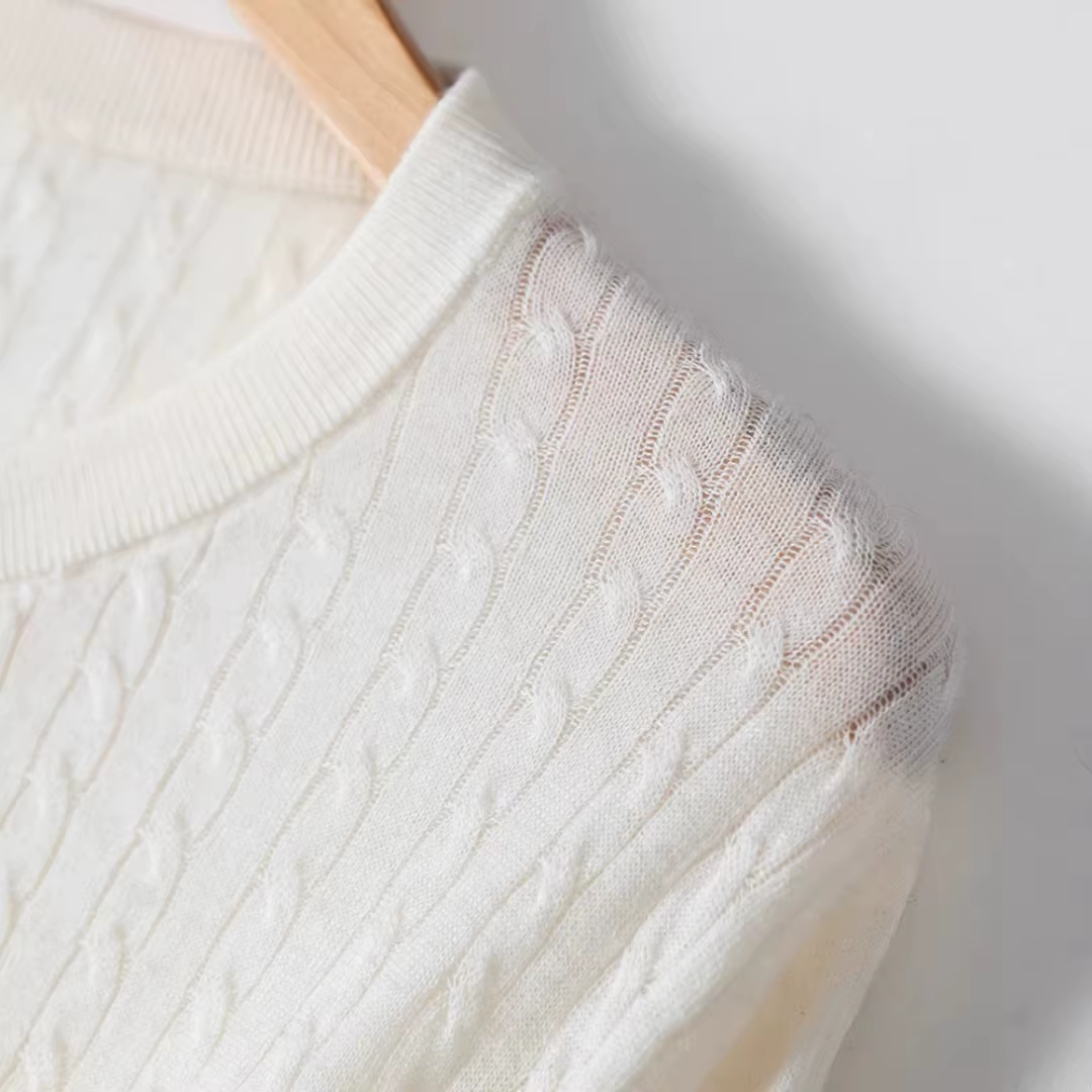 Cardigan en laine mérinos superfine 100% finement filée pour femme