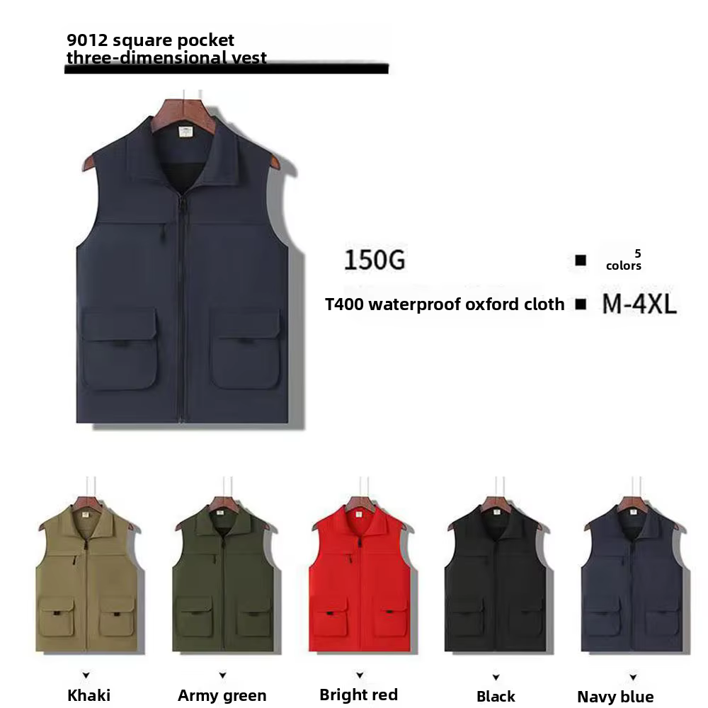 Gilet de volontaire réfléchissant personnalisable Veste d'événement publicitaire de service publicitaire en plein air Logo imprimé Promonel Haute visibilité...