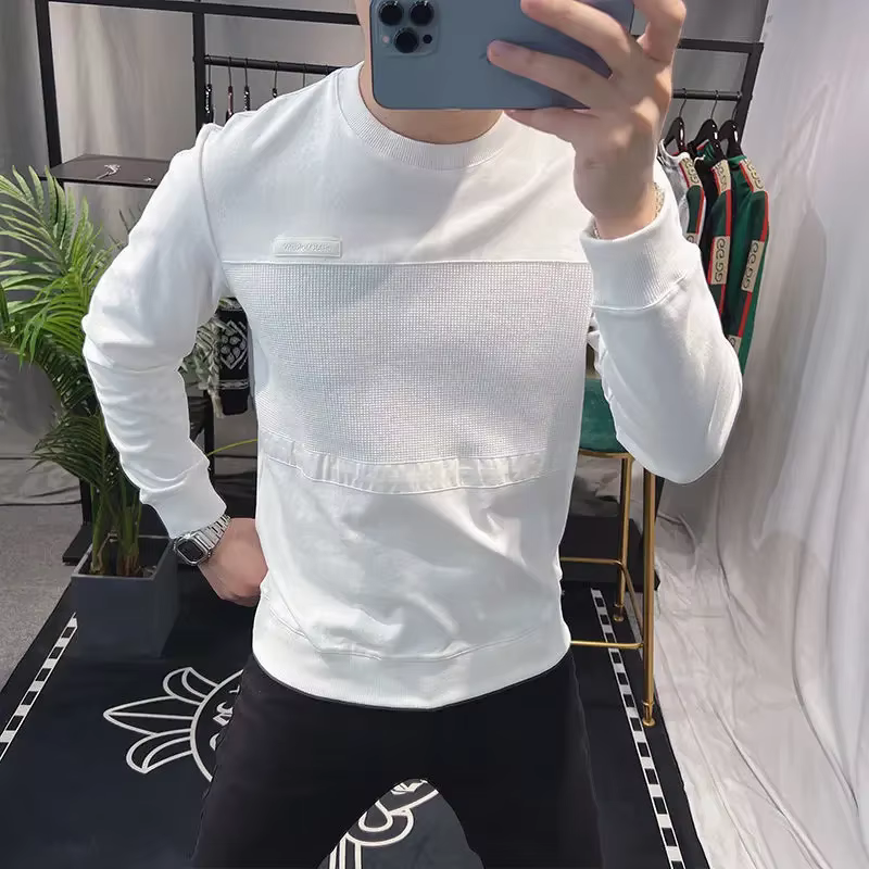 PVD-T-shirt à Manches sulfpour Homme, Col Rond, 100 Coton Belgi, Esthétique XL, Haute Marque, Vente de Qualité