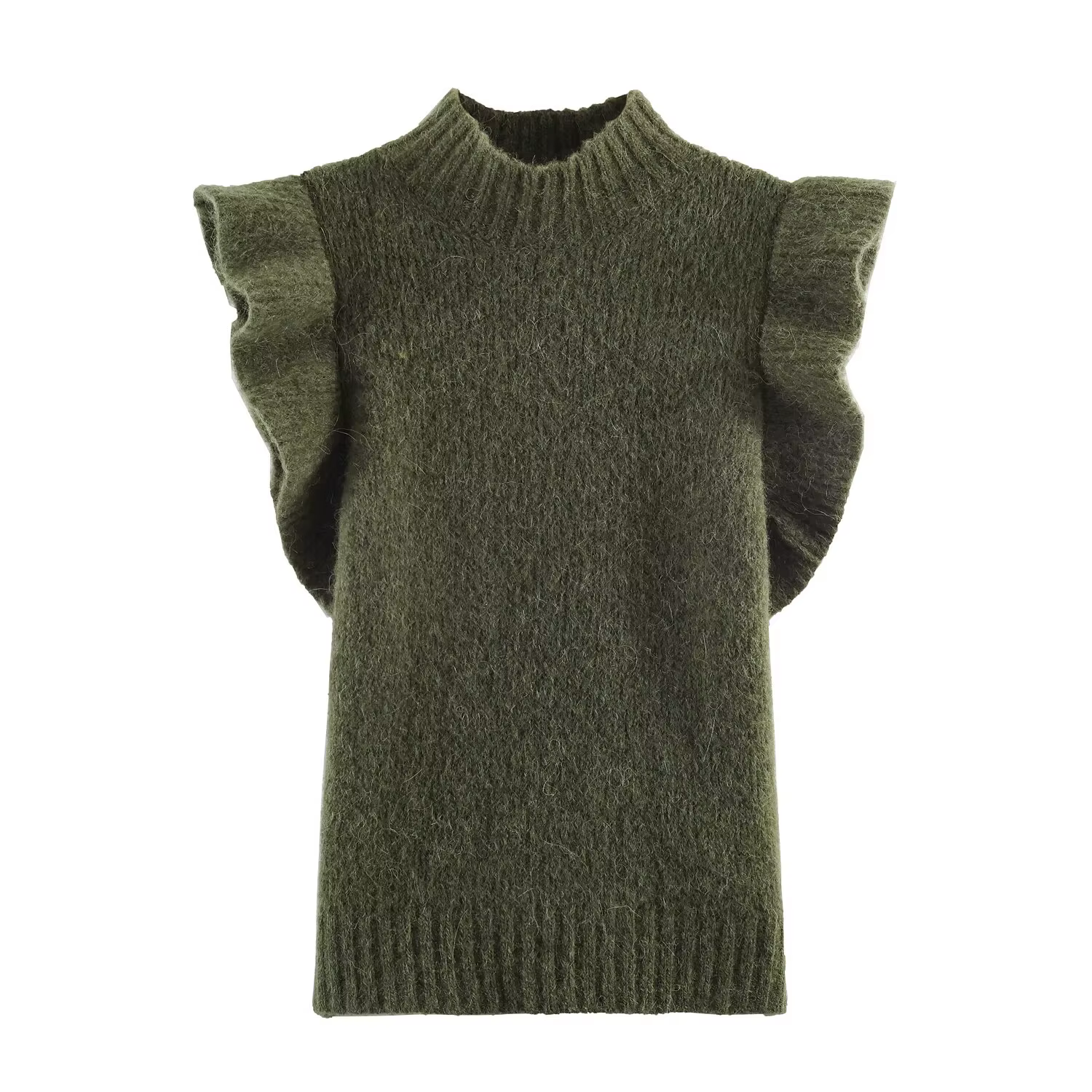KONDALA Chic 2026 – Nouveau Gilet Long Tricoté Uni pour Femme