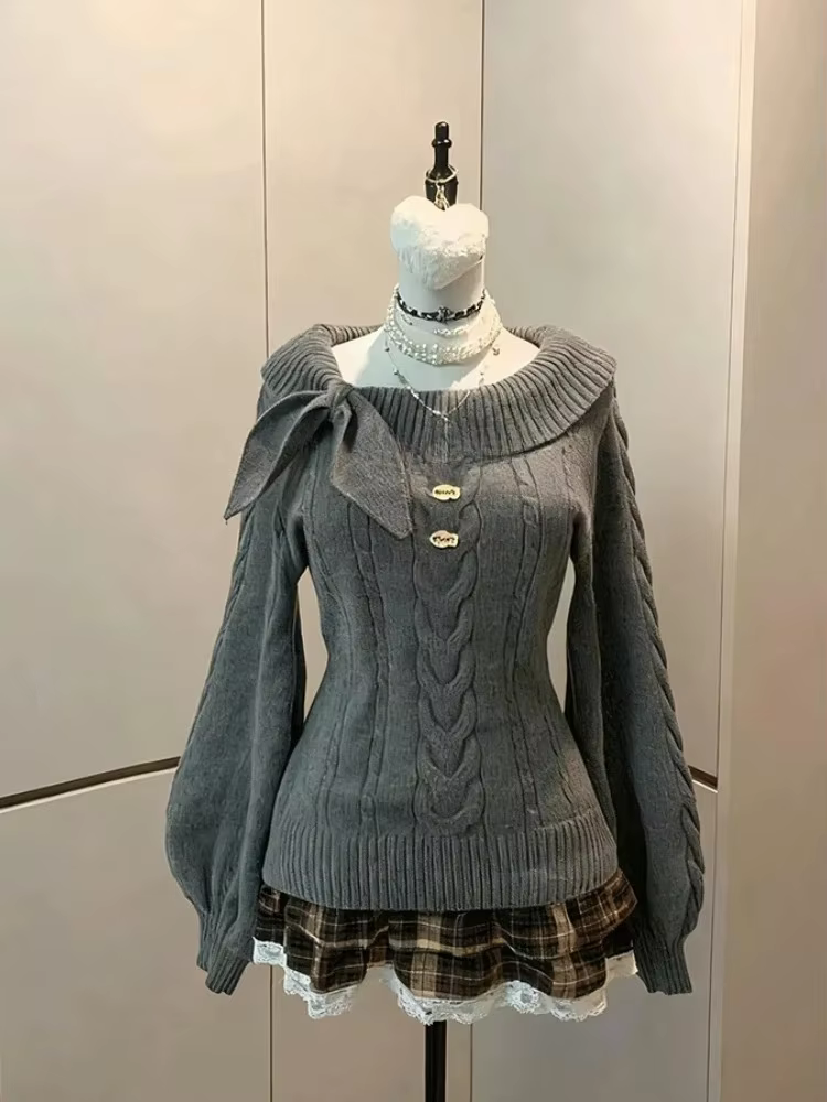Pull de Noël Slim Fit pour femme