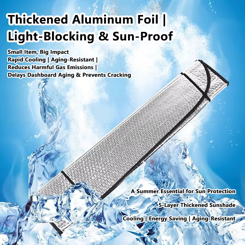 Pare-soleil avant et arrière pour voiture, protection solaire estivale pour pare-brise, isolation thermique, pare-soleil pour fenêtre, pare-soleil intérieur pour voiture