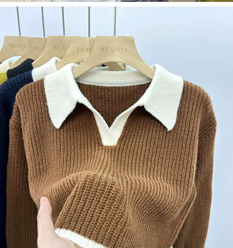 Pull avec Gluteti Doux pour l'Automne et l'Hiver
